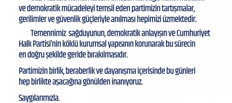 4 BELEDİYE BAŞKANINDAN ORTAM BASIN AÇIKLAMASI