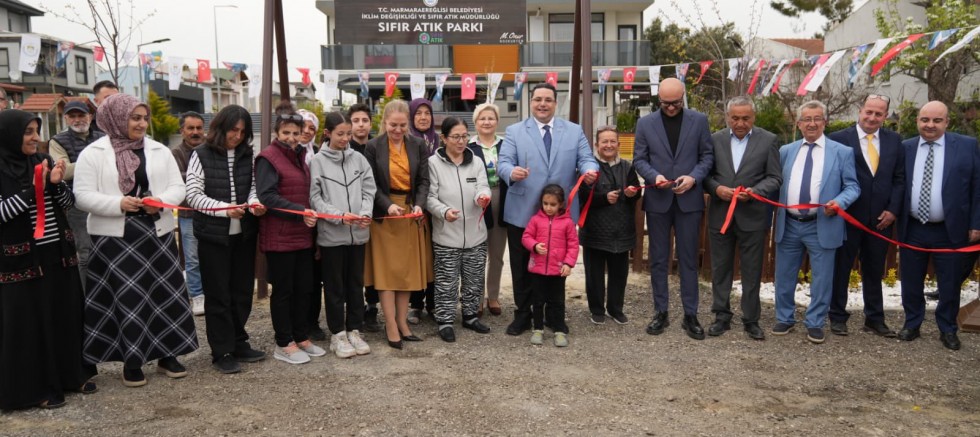 Marmaraereğlisi’nin İlk Sıfır Atık Parkı Açıldı