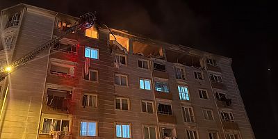 APARTMANDA PATLAMA 2 ÖLÜ, 2 YARALI
