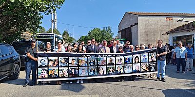 TREN KAZASINDA ÖLEN 25 KİŞİ TÖRENLE ANILDI